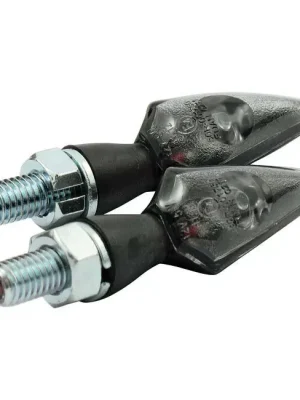 Top-Angebot Blinker Stream Schwarz getönte Linse, LED, für Harley-Davidson mit E-Prüfzeichen