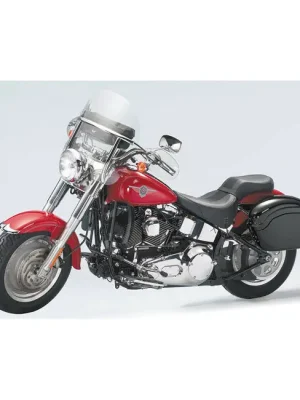 Neu Im Sortiment National Cycles Chopped Touring Windshield getönt f. Harley-Davidson FLH 60-84