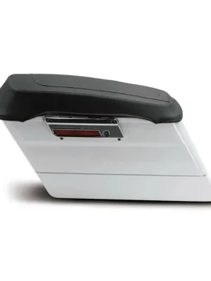 Mustang Smooth Koffer Abdeckung Schwarz, f. Harley-Davidson Touring 93-13 Abverkauf