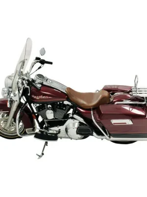 Sichere Zahlung Mustang Wide Tripper Solo Sitz, Braun, für Harley-Davidson FLHR, FLHX 97-07