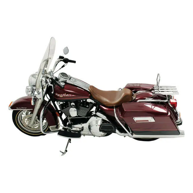 Sichere Zahlung Mustang Wide Tripper Solo Sitz, Braun, für Harley-Davidson FLHR, FLHX 97-07