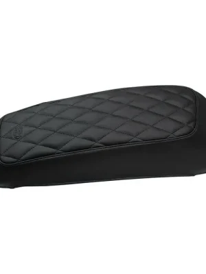 Nur Für Kurze Zeit Mustang Diamond Koffer Abdeckung Schwarz, f. Harley-Davidson Touring 14-23