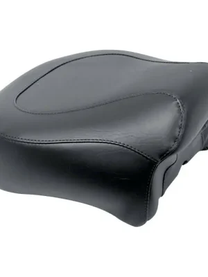 Neue Kollektion Mustang Vintage Sozius Sitz Pad 12" Schwarz f. Harley-Davidson Sportster 82-03