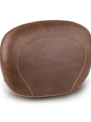 Schneller Versand Mustang Contoured Sissybar Pad, Braun, 9x12", f. Harley-Davidson Touring 97-18