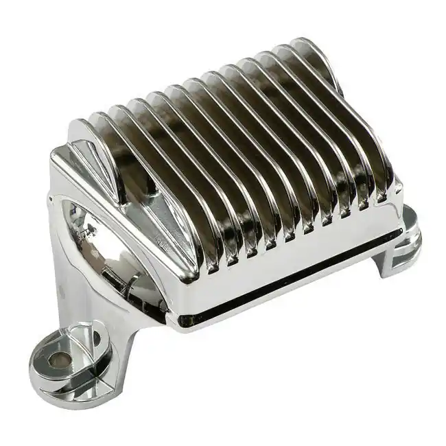 Transpo Lichtmaschinenregler, Chrom, für Harley-Davidson 09-16 Touring Expressversand
