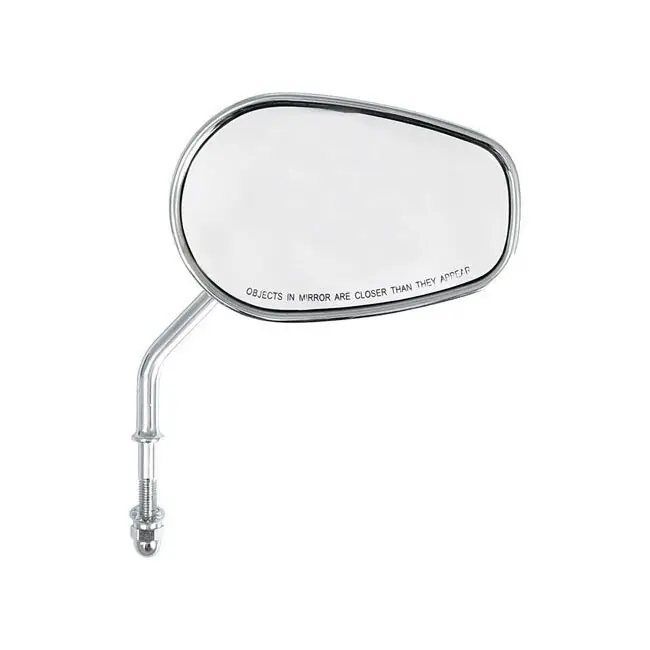 1 Paar Spiegel Riptide, kurzer Arm, Chrom, für Harley-Davidson Saisonangebot