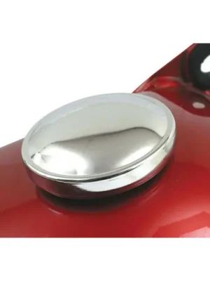 1 Paar Tankdeckel, Chrom, für Harley - Davidson 83 - 95 Rabatt