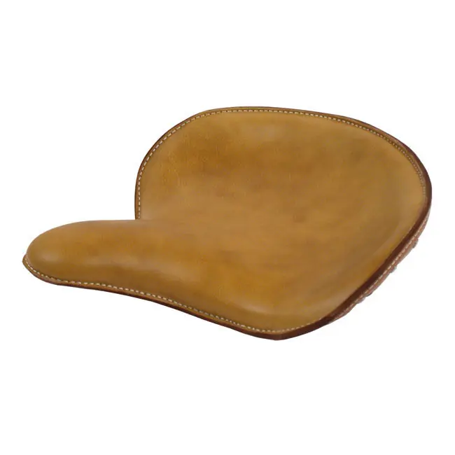 Solo Sitz Bobber WLC Style, Echtleder beige, für Harley - Davidson Letzte Chance