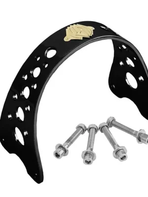 Sichere Zahlung RSD Gabelstabilisator Fork Brace Schwarz f. Harley Davidson mit Wide Glide Gabel