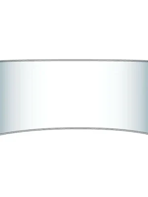 National Cycles Heavy Duty Lower Windshield, klar, für Harley-Davidson 49-59 Sale