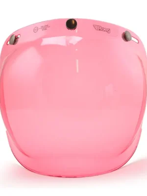 Roeg Bubble Visier, Pink, für Jethelme / Antibeschlag mit E-Prüfzeichen! Knallerangebot