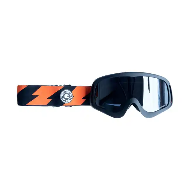 Roeg Peruna Goggle, Motorradbrille, getöntes Glas, Schwarz-Orange Markenprodukt