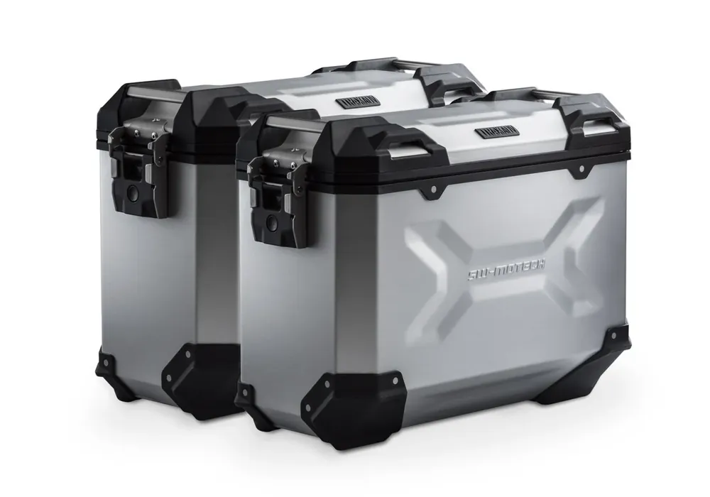 SW-Motech TRAX ADV Alukoffer-System Silbern. 37/37 l. Honda XL750 Transalp (22-). Beliebt