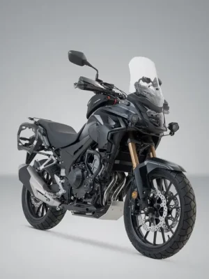 SW-Motech PRO Seitenträger Schwarz. Honda CB500X, CB500F, CBR500R, NX500. Geprüft
