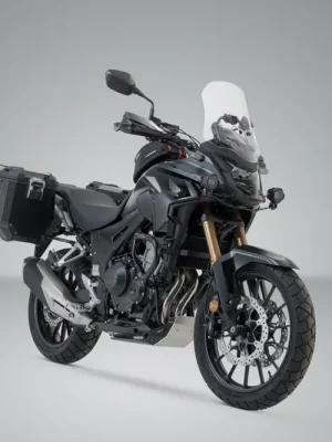 SW-Motech TRAX ADV Alukoffer-System Schwarz. 45/45 l. CB500X, CB500F, CBR500R, NX500. Top-Preis