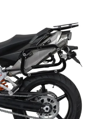 SW-Motech TRAX ADV Alukoffer-System Schwarz. 45/45 l. KTM 990 SM / SM-T/-R / 950 SM. Sale