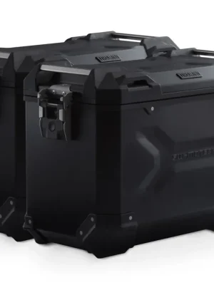 Preisreduziert SW-Motech TRAX ADV Alukoffer-System Silbern. 37/37 l. Suzuki DL 650 (16-).
