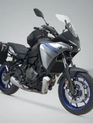 SW-Motech TRAX ADV Alukoffer-System Schwarz. 37/37 l. Yamaha MT-07 Tracer (16-). Rabatt