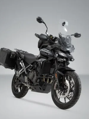 Neue Ware SW-Motech TRAX ADV Alukoffer-System Schwarz. 45/37 l. Triumph Tiger 900/GT/Rally/Pro.