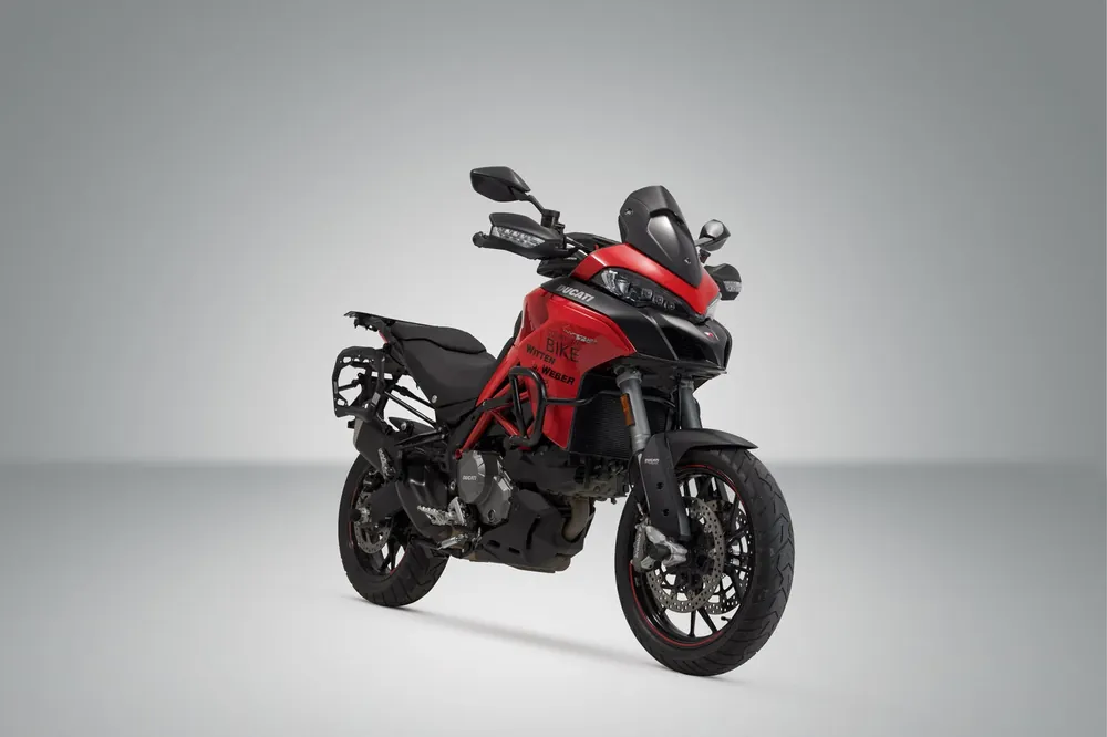 SW-Motech DUSC Hartschalenkoffer-System Schwarz. 33/33 l. Multistrada 1200/ 1260/ 950/ V2. Sonderaktion