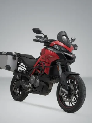 Abverkauf SW-Motech TRAX ADV Alukoffer-System Silbern. 37/37 l. Multistrada 1200/ 1260/ 950/ V2.