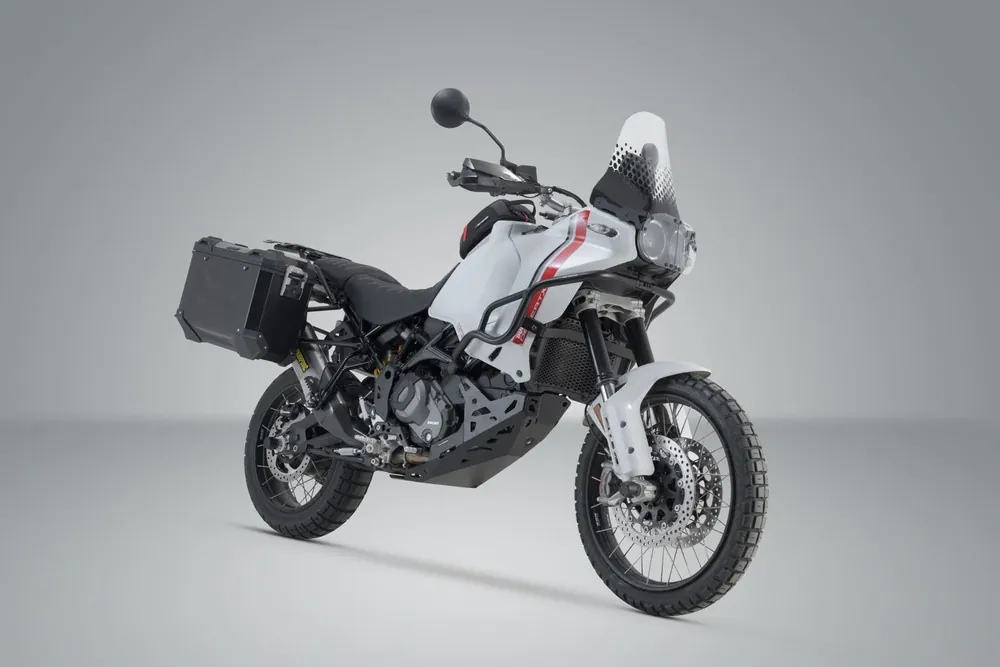 SW-Motech TRAX ADV Alukoffer-System US-Modell Schwarz. 45/37 l. DesertX (22-) / Rally (23-). Kracherpreis