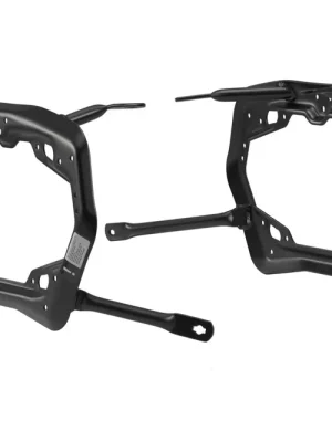 Neue Kollektion SW-Motech Zusatz-Kit US-Modell Schwarz. Ducati DesertX (22-). Für PRO Seitenträg.
