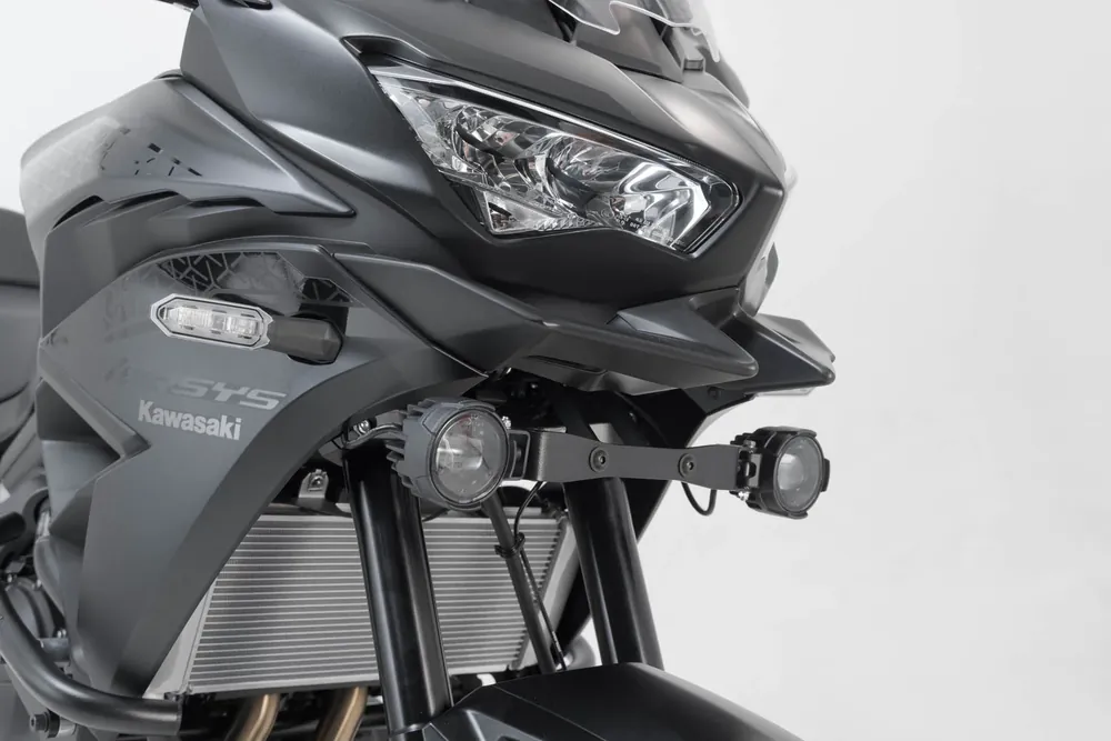 Saisonangebot SW-Motech EVO Fernscheinwerfer-Kit Schwarz. Kawasaki Versys 650 (21-).
