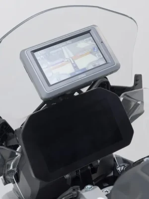 Sofort Bestellen SW-Motech Navi-Halter im Cockpit Schwarz. BMW R 1300 GS (23-) / Adventure (24-).