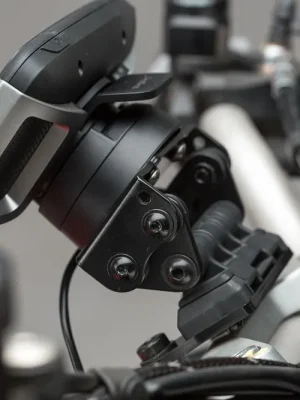 SW-Motech Navi-Halter am Lenker Schwarz. Ducati Multistrada 1200/ 950/ 1260/ V2. Super-Preis