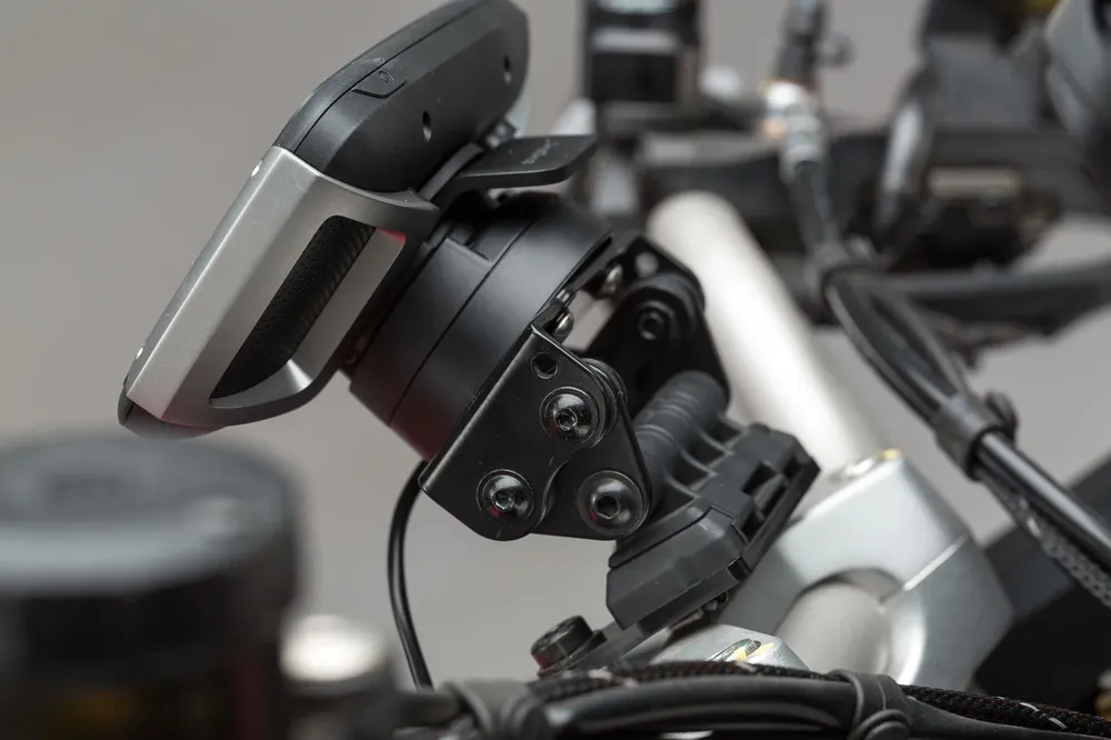 SW-Motech Navi-Halter am Lenker Schwarz. Ducati Multistrada 1200/ 950/ 1260/ V2. Super-Preis
