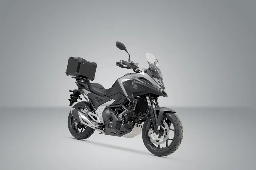 SW-Motech TRAX ADV Topcase-System Schwarz. Honda NC750X / XD (20-). Neu