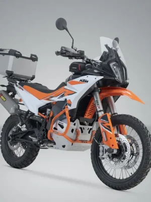 Highlight SW-Motech TRAX ADV Topcase-System Silbern. KTM-Modelle, Husqvarna Norden 901.