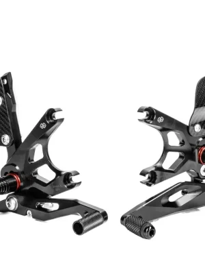 Schneller Versand Gilles Fußrastenanlage FXR TÜV-Teilegutachten passend für Kawasaki ZX-10R / RR (ZXT02L) - Modelle (2021-)