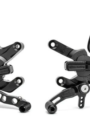 Gilles Fußrastenanlage VCR38GT verstellbar ABE passend für Kawasaki Z1000 / ABS / Z750 / ABS & Z750 R - Modelle (2007-2012) Highlight