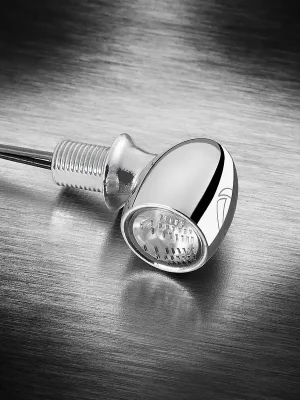 Kellermann Atto® LED Mini Blinker mit ECE chrom klar vorne und hinten beidseitig Kracherpreis