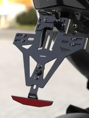 Begrenztes Angebot HIGHSIDER Akron-RS Pro Kennzeichenhalter mit Beleuchtung E-Nummer passend für Ducati Panigale V4 / S / R (2018-2024) & Panigale V2 (2020-2024) & Streetfighter V4 (2020-2024) - Modelle
