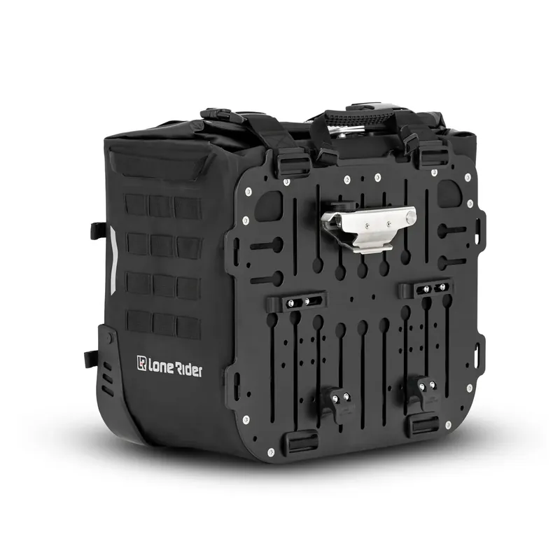 LoneRider MotoBags - Halbstarre Motorradkoffer 31 L & 38 L Knallerangebot