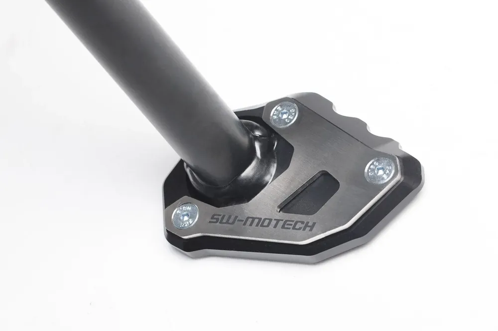 SW-Motech Seitenständerfuß-Verbreiterung Schwarz/Silbern. KTM 1050/1090/1190 Adv,1290 SAdv. Saisonangebot