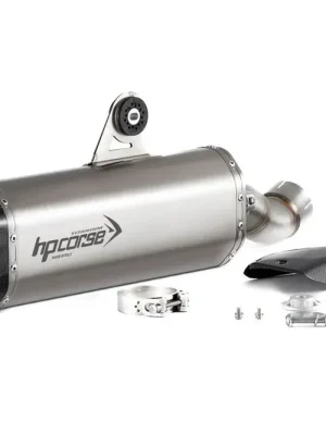 Finale Aktion HPCorse SPS Carbon Endschalldämpfer mit E-Nummer Titan passend für BMW R 1250 GS / Adventure - Modelle (2018-2024)