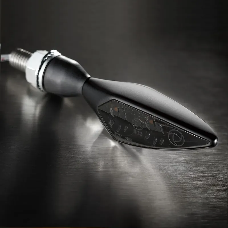 Bestpreis Kellermann Rhombus Extreme LED Blinker mit ECE schwarz vorne rechts & hinten links