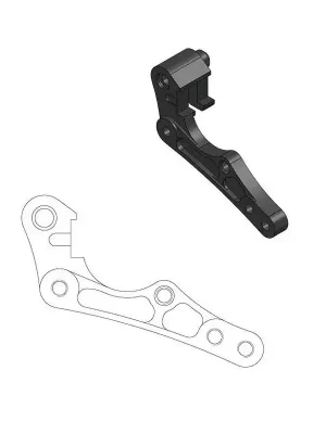 Moto-Master Adapter für Bremsscheibe KTM/HVA/GG 270mm (vorne) Oversize Solange Der Vorrat Reicht