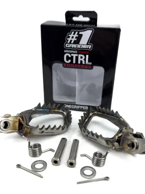 1 OneGripper Titanium CTRL Footrests SHERCO Nur Heute