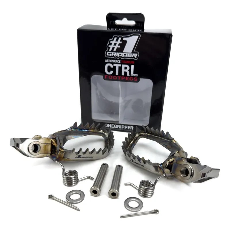 1 OneGripper Titanium CTRL Footrests SHERCO Nur Heute
