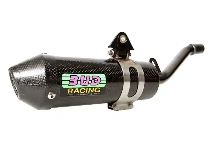 Highlight Silencieux arrière BUD Carbon pour YAMAHA YZ 125 (1996-)