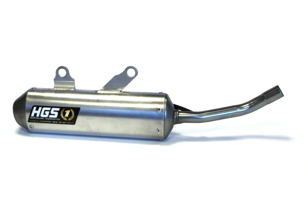 HGS Endschalldämpfer EXC150 TPI Silber (2020-2022) Knallerangebot