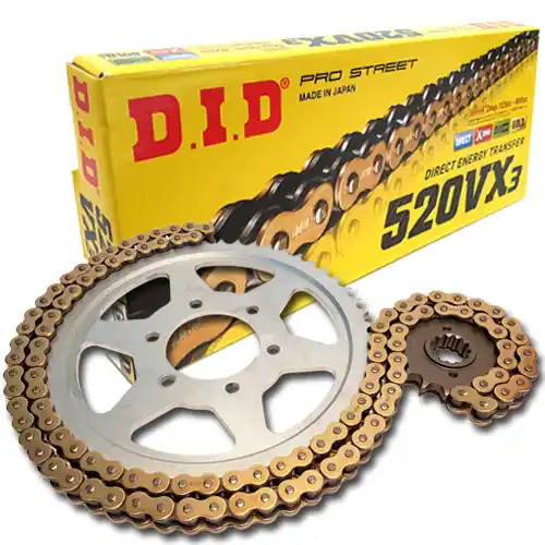 Heißes Angebot DID Kettensatz Stahl Yamaha XT 600 (2KF) Bj.1990