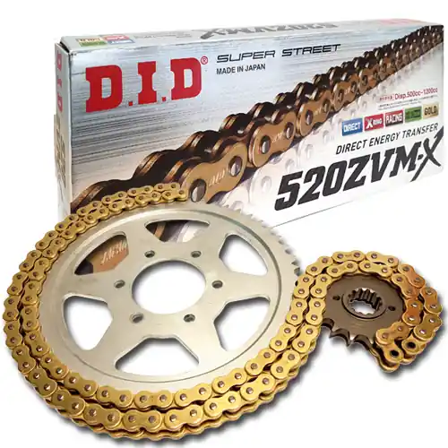 Nur Für Kurze Zeit DID Kettensatz Stahl E-Ton EXL 150 Viper Bj.2008