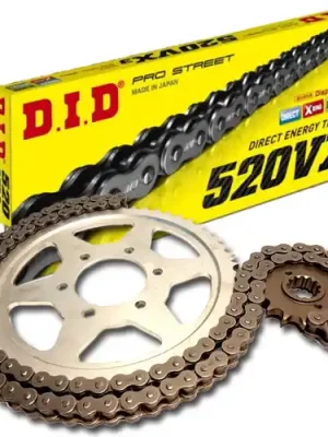 Zertifiziert DID Kettensatz Stahl Kreidler Mustang 250 Bj.2006