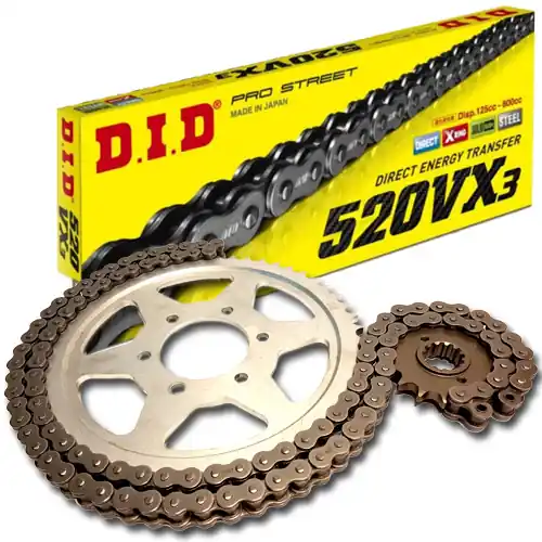 Versand Am Gleichen Tag DID Kettensatz Stahl Beta RR 350 EFI Racing (ZD3E615C) Bj.2018